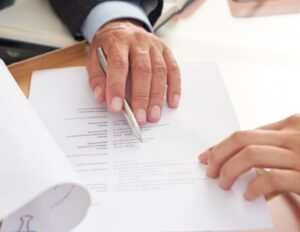 Declaración de herederos en Valencia - Firmar